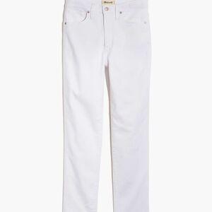 Madewell Stovepipe Jeans in Pure White